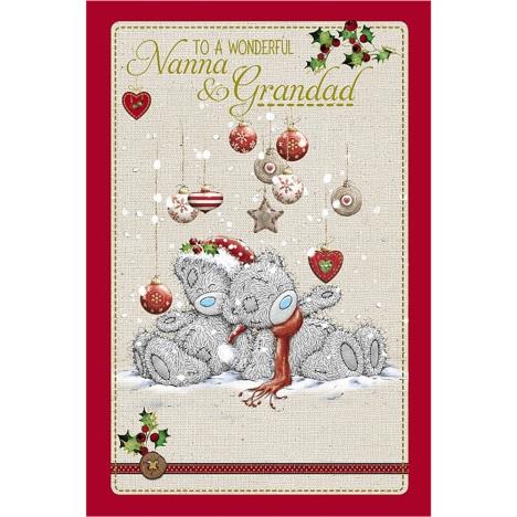 Wonderful Nanna & Grandad Me to You Bear Christmas Card £2.49